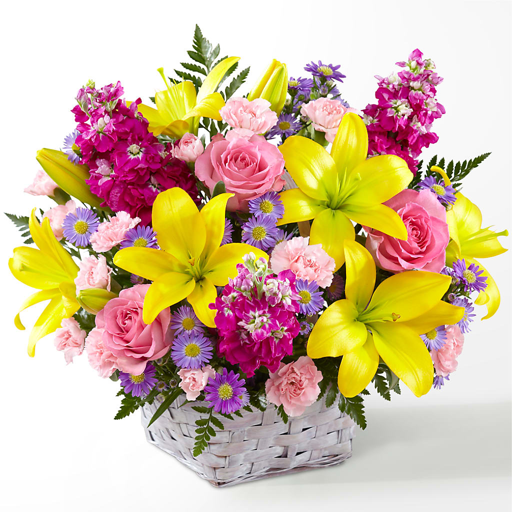 Bright Lights Bouquet – The Flower Basket, Hickory NC