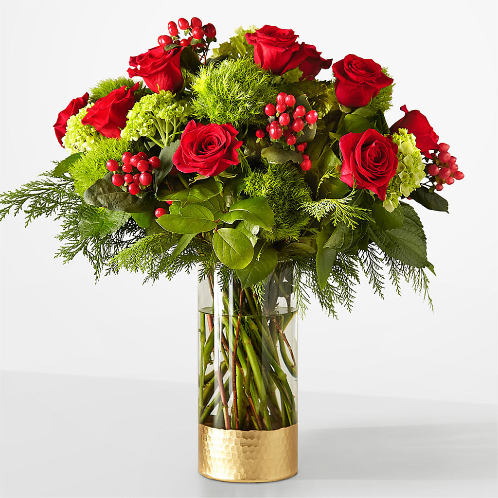 Plaid Throw Bouquet – The Flower Basket, Hickory NC