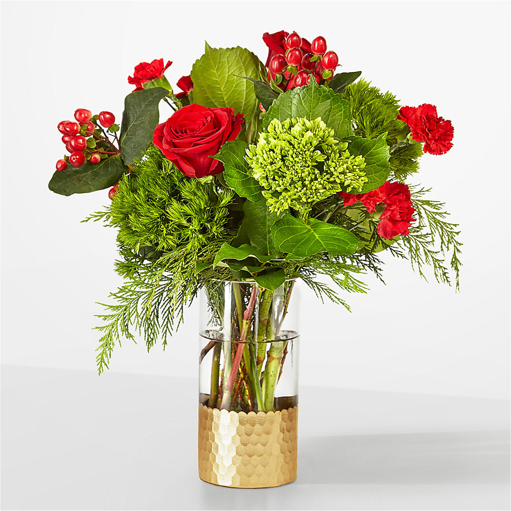 Plaid Throw Bouquet – The Flower Basket, Hickory NC