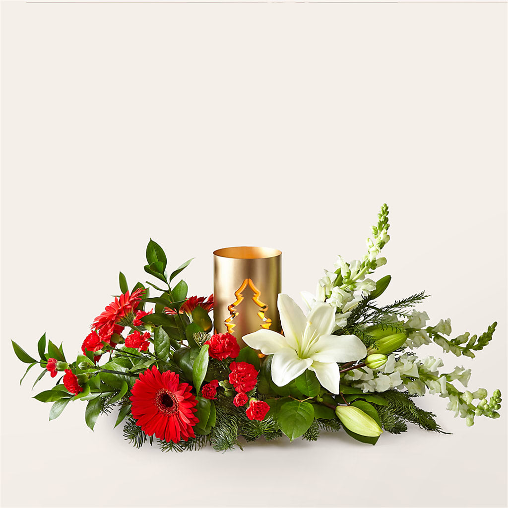 Mingle & Jingle Centerpiece – The Flower Basket, Hickory NC