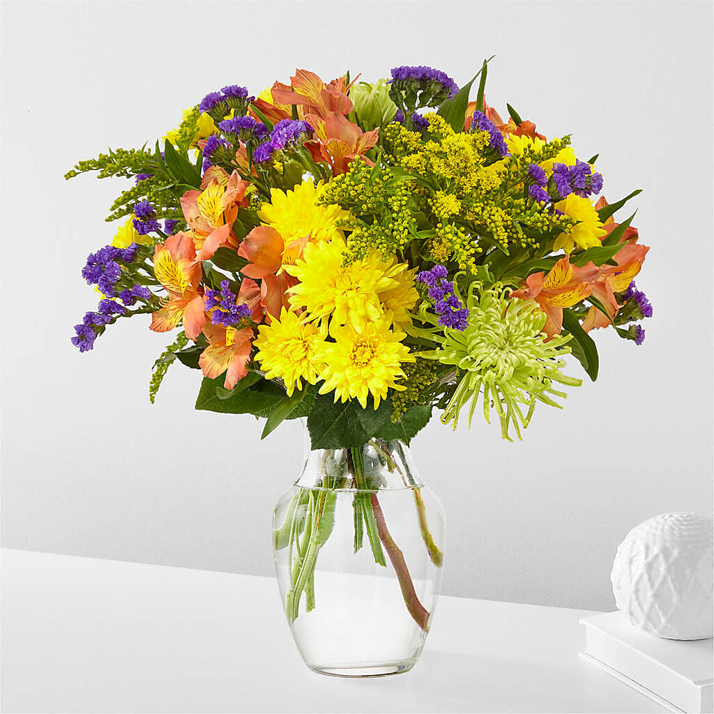 Marmalade Skies Bouquet – The Flower Basket, Hickory NC