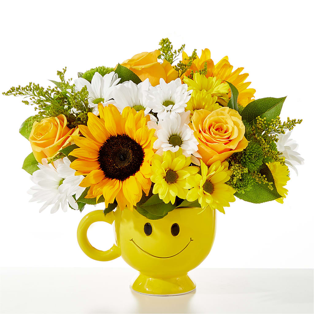 Be Happy Bouquet – The Flower Basket, Hickory NC