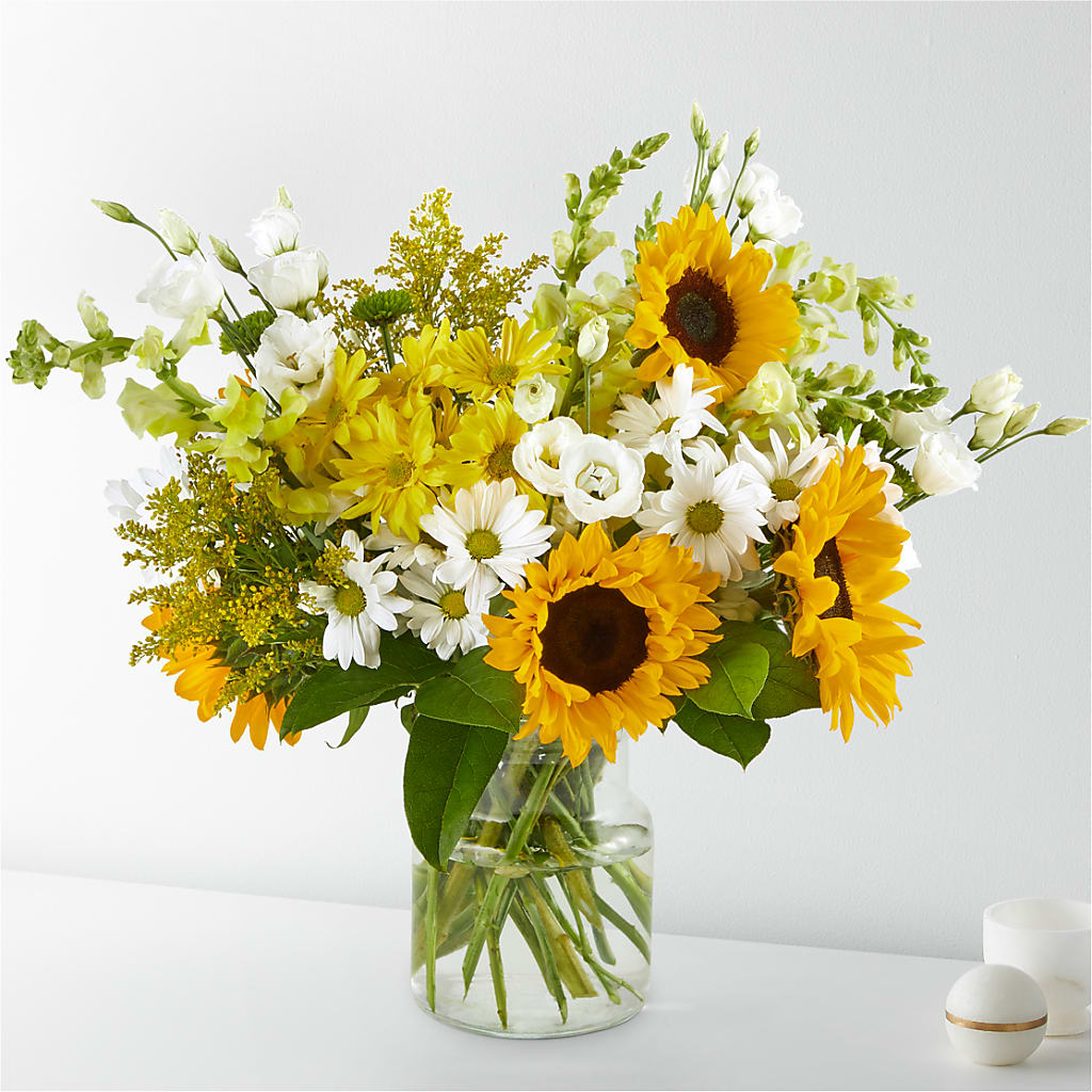 Hello Sunshine Bouquet – The Flower Basket, Hickory NC
