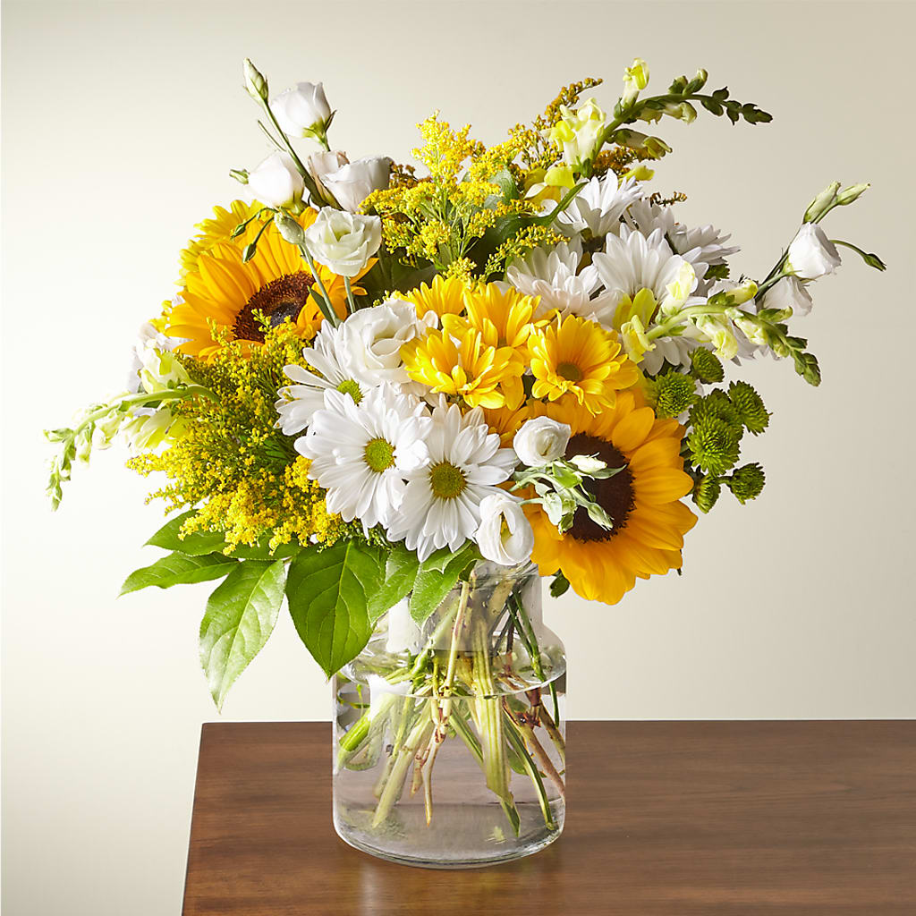 Hello Sunshine Bouquet – The Flower Basket, Hickory NC