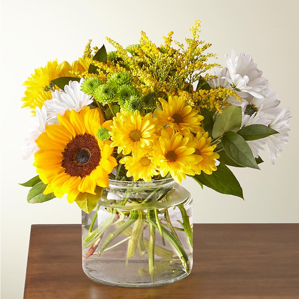 Hello Sunshine Bouquet – The Flower Basket, Hickory NC