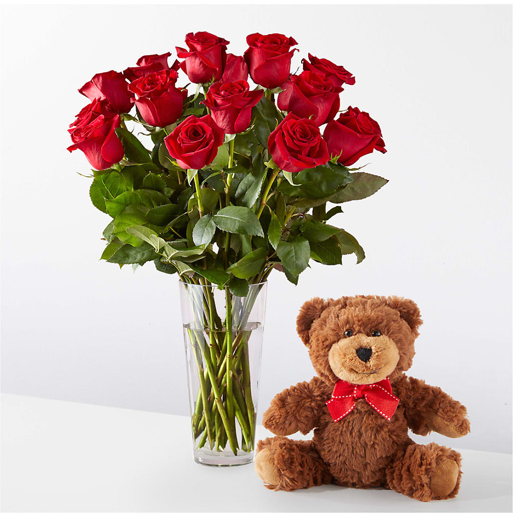 Romantic Long Stem Red Rose Bouquet Bundles – The Flower Basket, Hickory NC