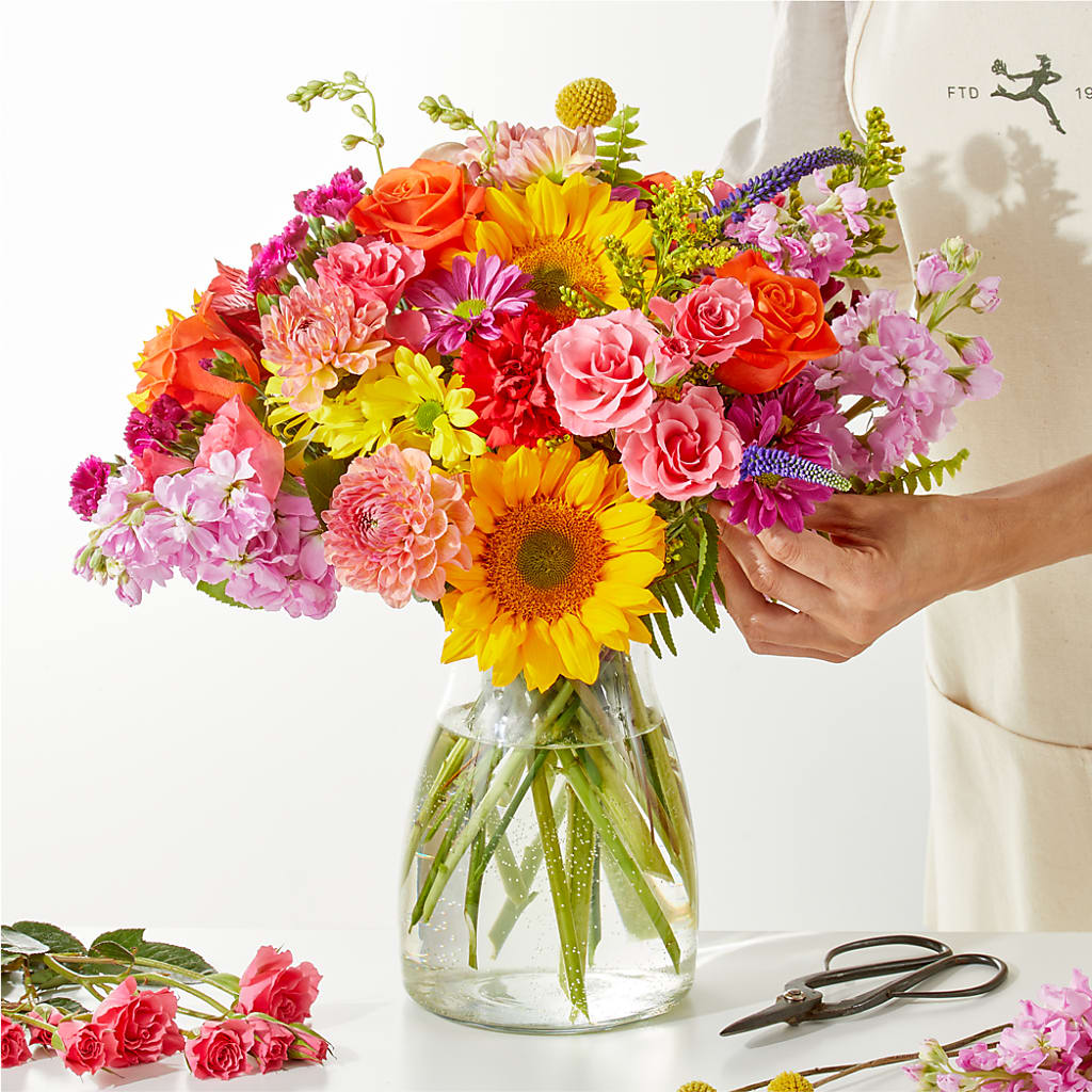 Cue the Confetti - A Florist Original – The Flower Basket, Hickory NC