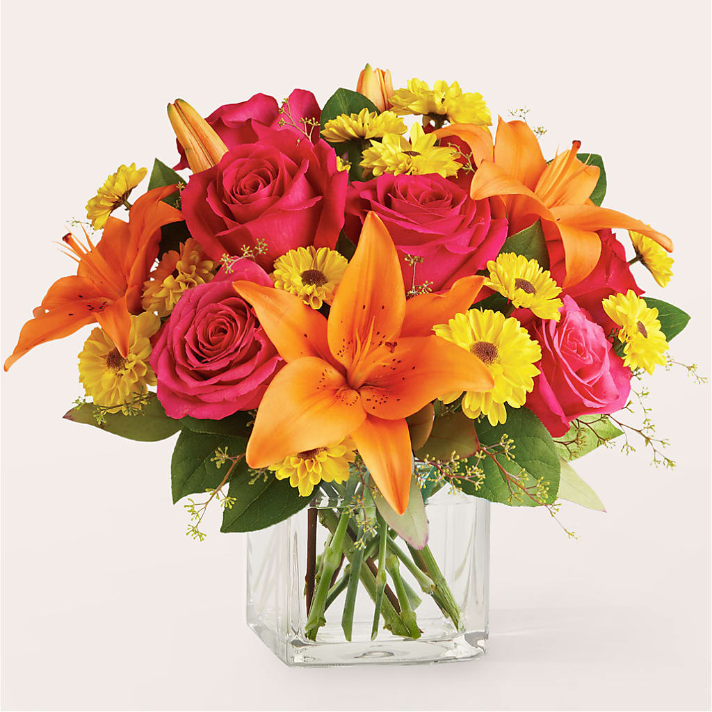 Neon Lights Bouquet – The Flower Basket, Hickory NC