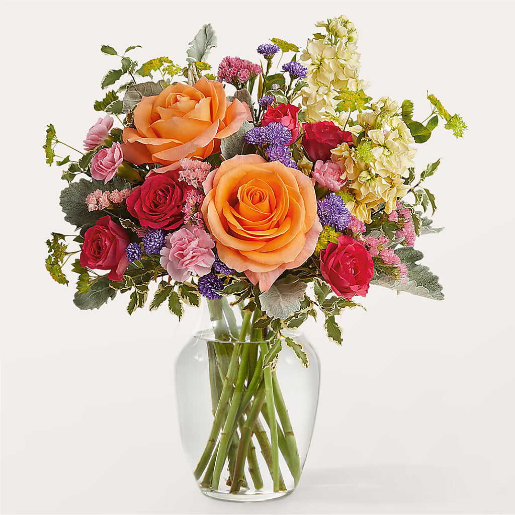 Tangerine Tango Bouquet – The Flower Basket, Hickory NC