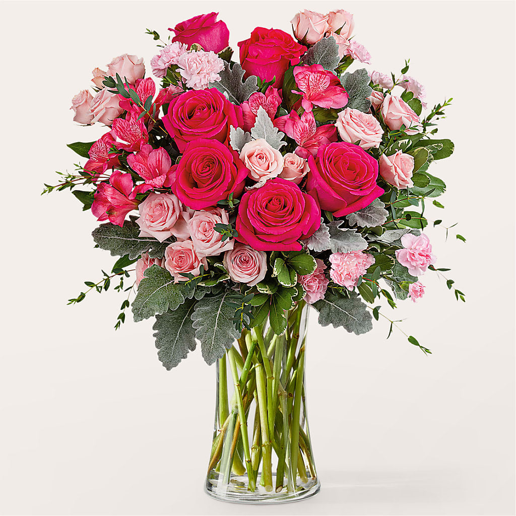 Tickled Pink Bouquet – The Flower Basket, Hickory NC