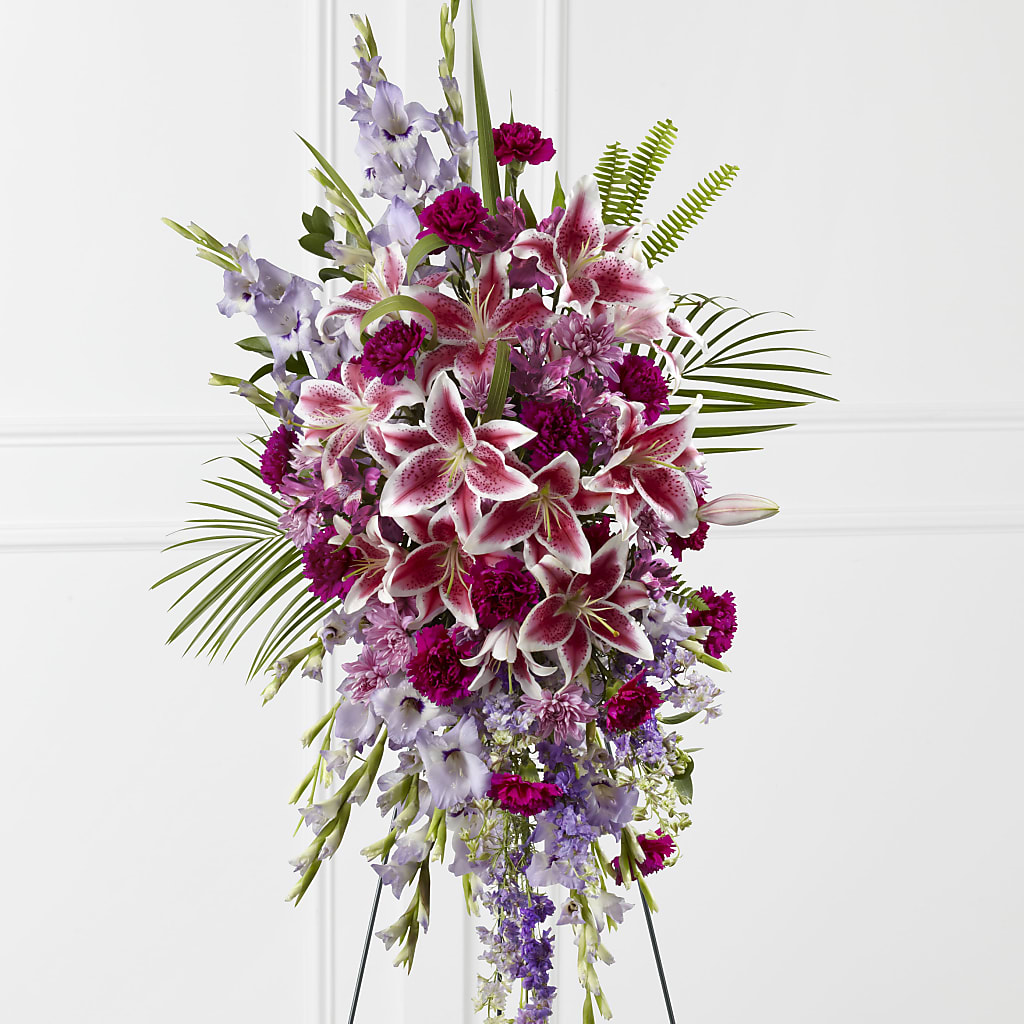 Tender Touch Standing Spray – The Flower Basket, Hickory NC