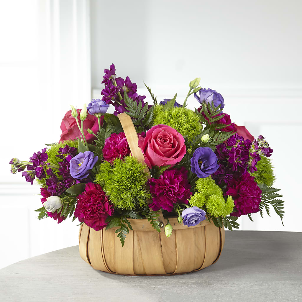 Serene Sanctuary Basket – The Flower Basket, Hickory NC