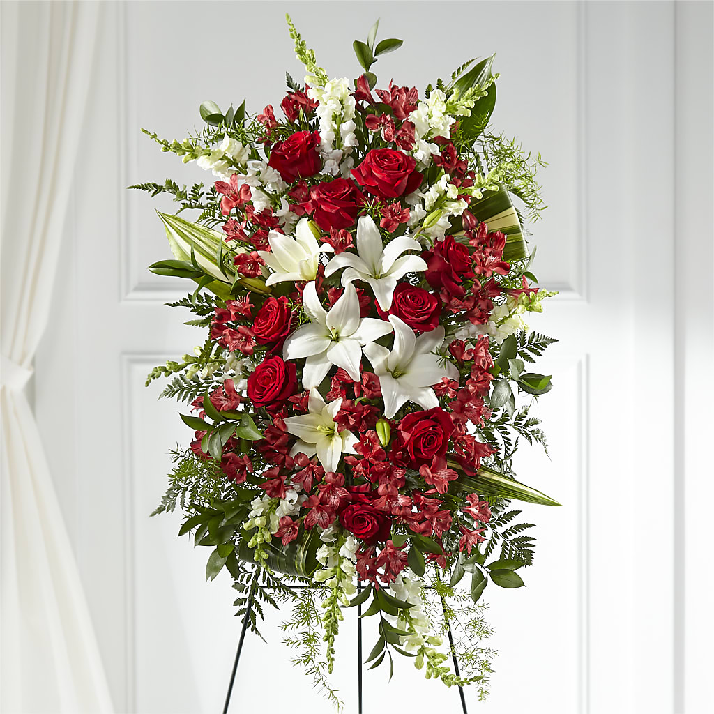 Everlasting Memory Standing Spray – The Flower Basket, Hickory NC