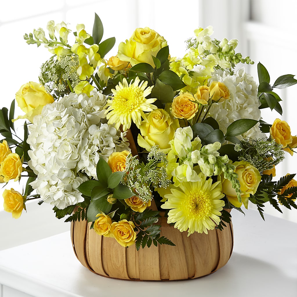 Rustic Remembrance Basket – The Flower Basket, Hickory NC