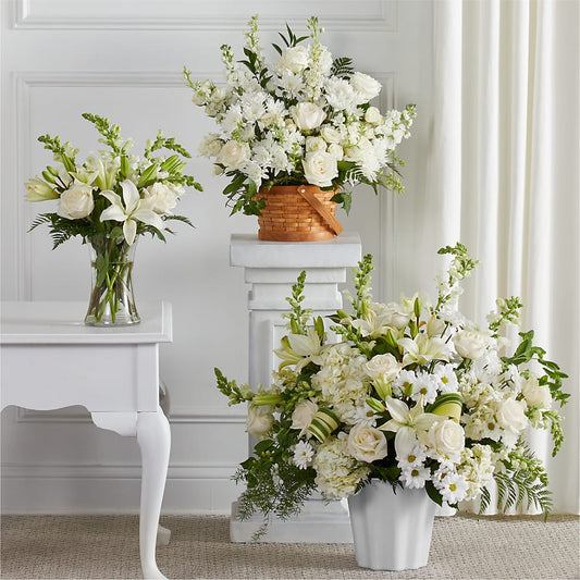 Sincerest Condolences Bundles – The Flower Basket, Hickory NC