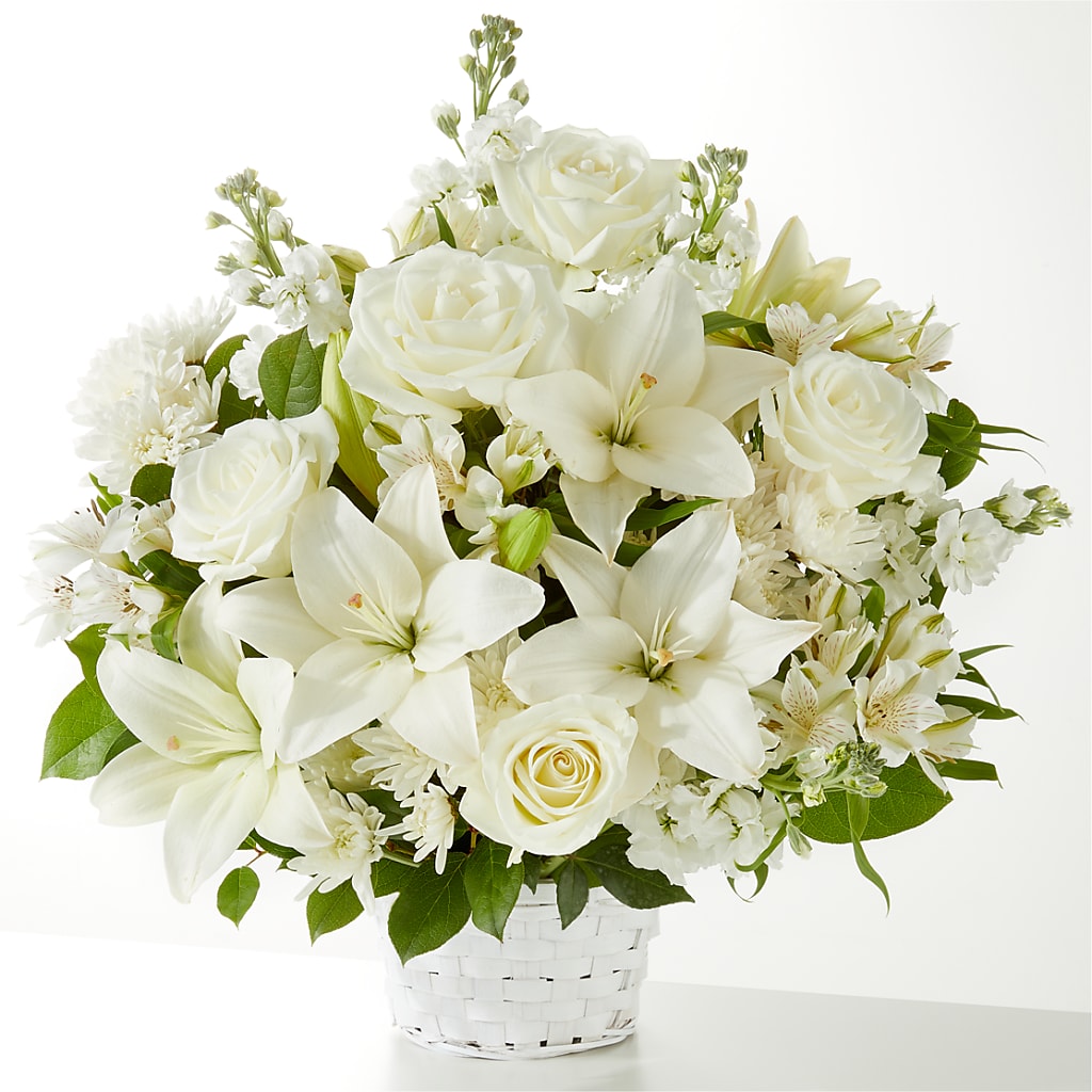 Peaceful Reflections Arrangement – The Flower Basket, Hickory NC