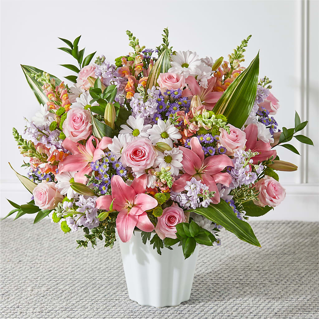 Abundant Compassion Floor Basket – The Flower Basket, Hickory NC