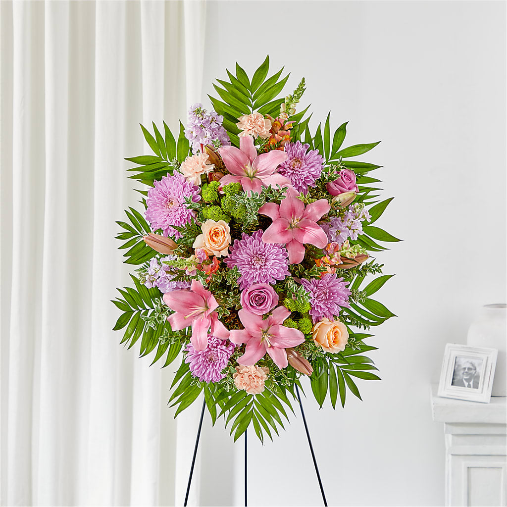 Love & Light Standing Spray – The Flower Basket, Hickory NC