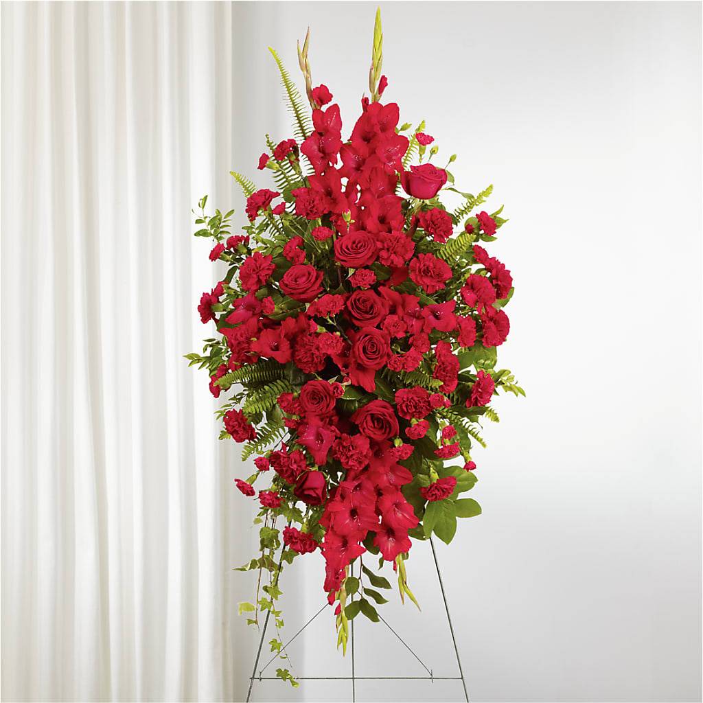 From the Heart Standing Spray – The Flower Basket, Hickory NC