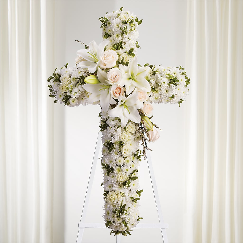 Spiritual Guidance Standing Spray – The Flower Basket, Hickory NC