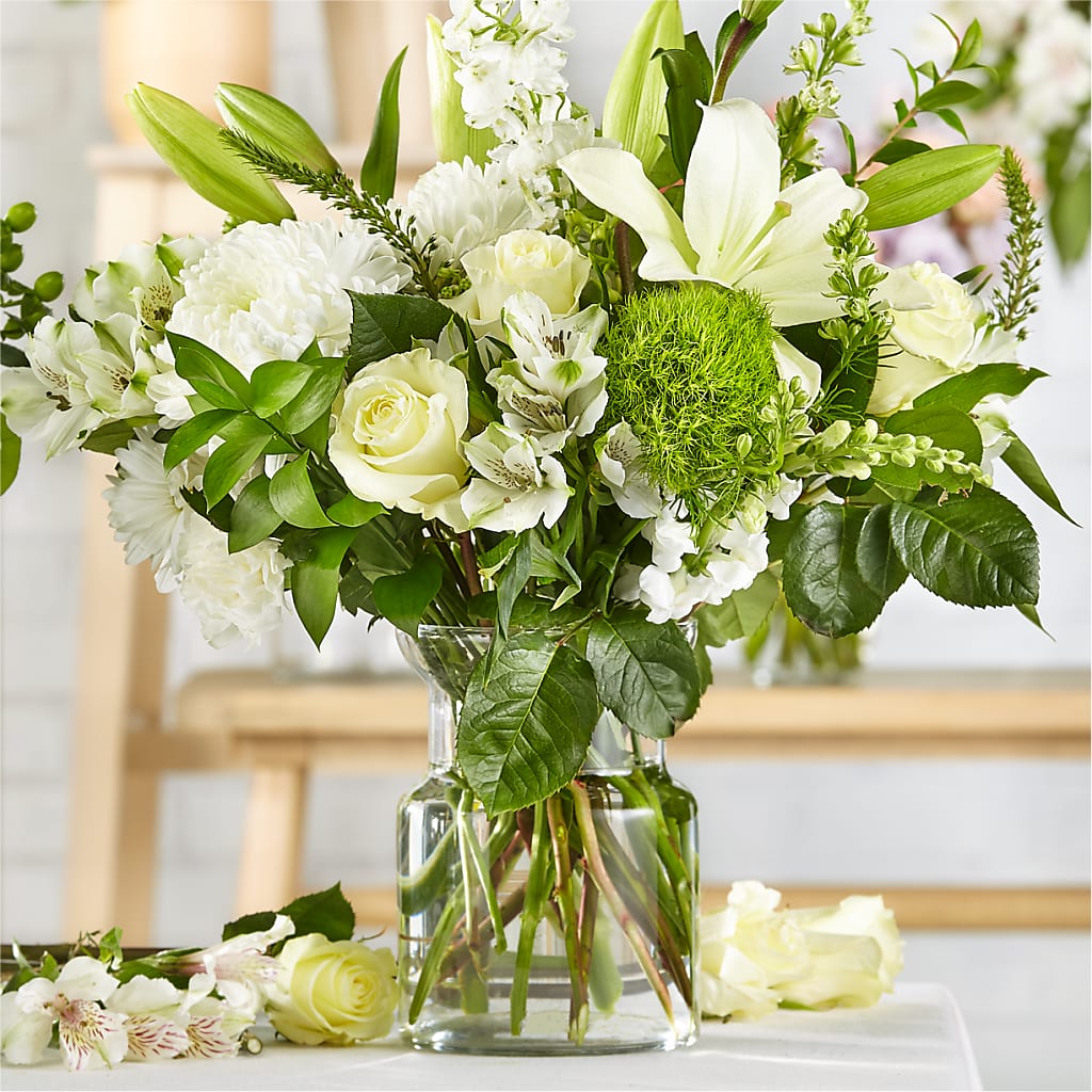 Classic Ivory – A Florist Original – The Flower Basket, Hickory NC