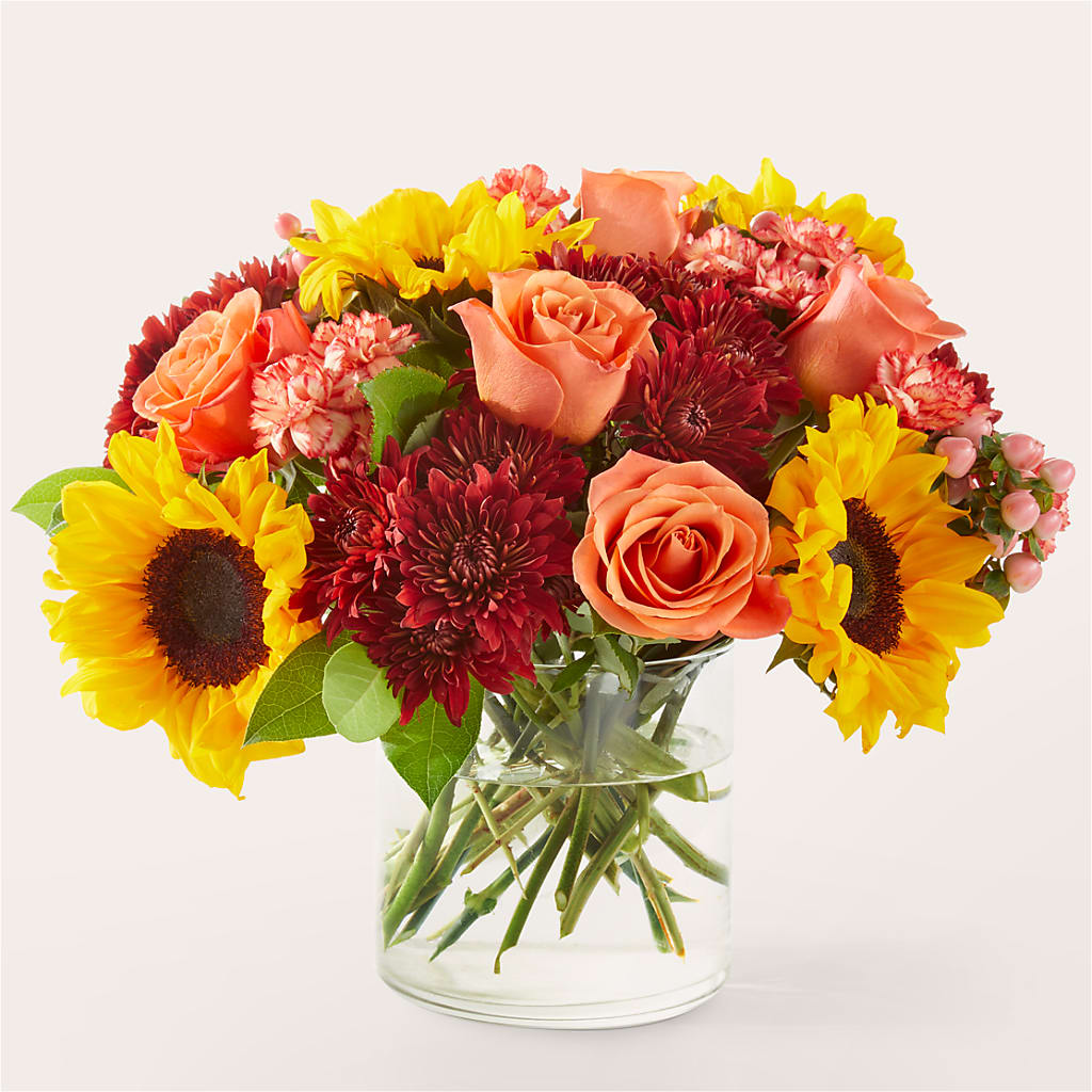 September Sunset Bouquet – The Flower Basket, Hickory NC