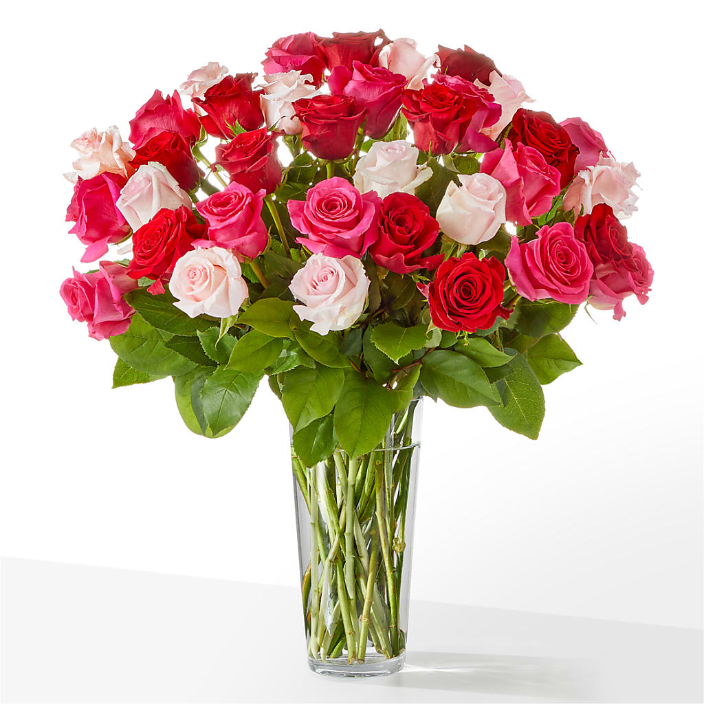 Charming Rose Bouquet – The Flower Basket, Hickory NC