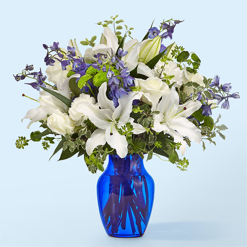 Santorini Bouquet – The Flower Basket, Hickory NC