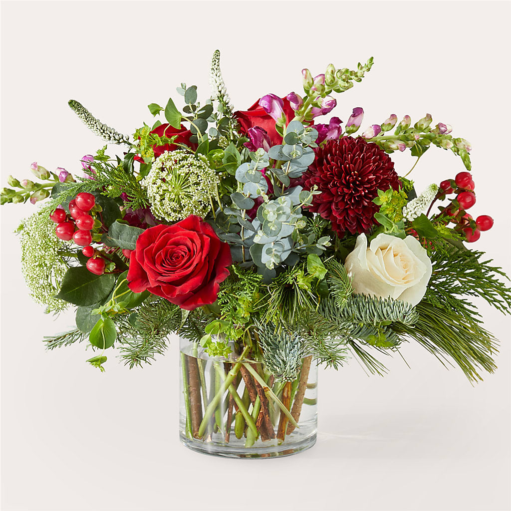 Cranberry Fizz Bouquet – The Flower Basket, Hickory NC