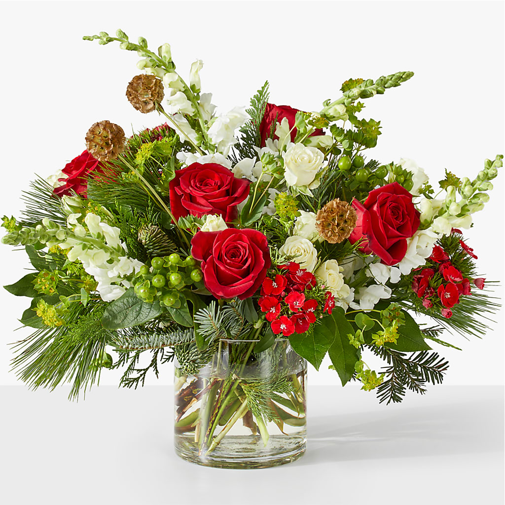 Deck the Halls Bouquet – The Flower Basket, Hickory NC