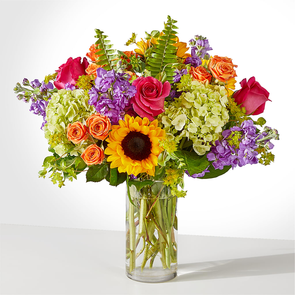 Vibrant Greetings Bouquet – The Flower Basket, Hickory NC