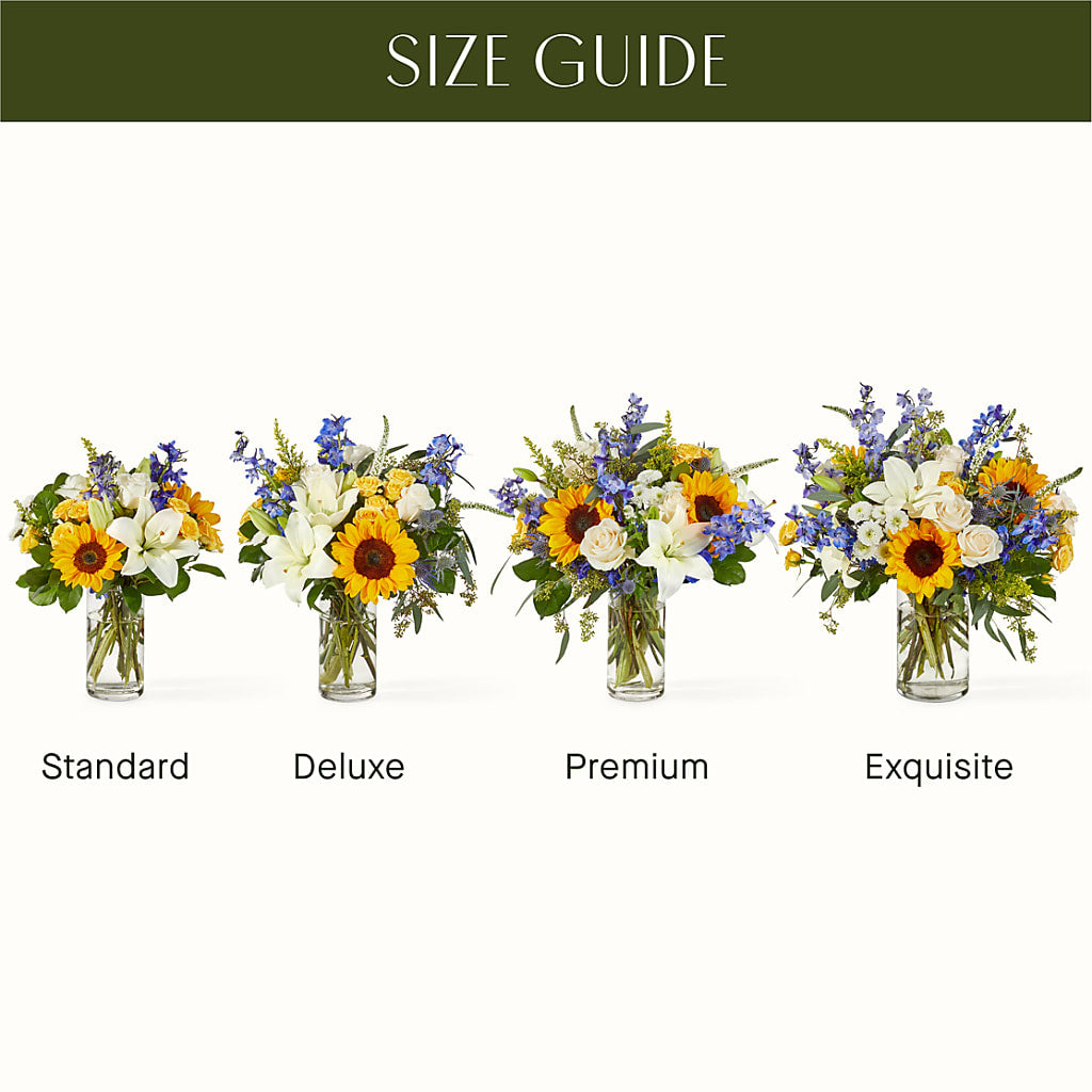 Wonderfully Sunny Bouquet – The Flower Basket, Hickory NC