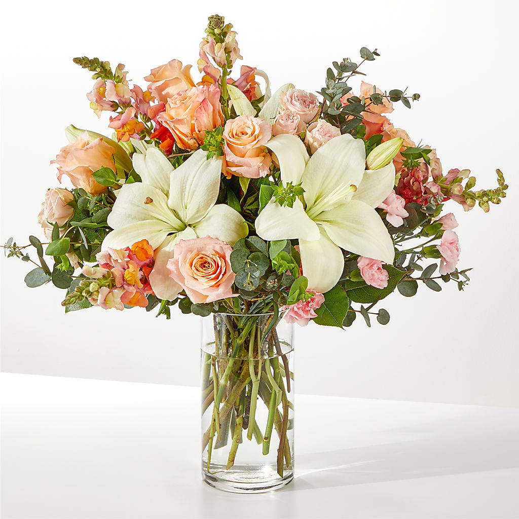 Grapefruit Splash Bouquet – The Flower Basket, Hickory NC