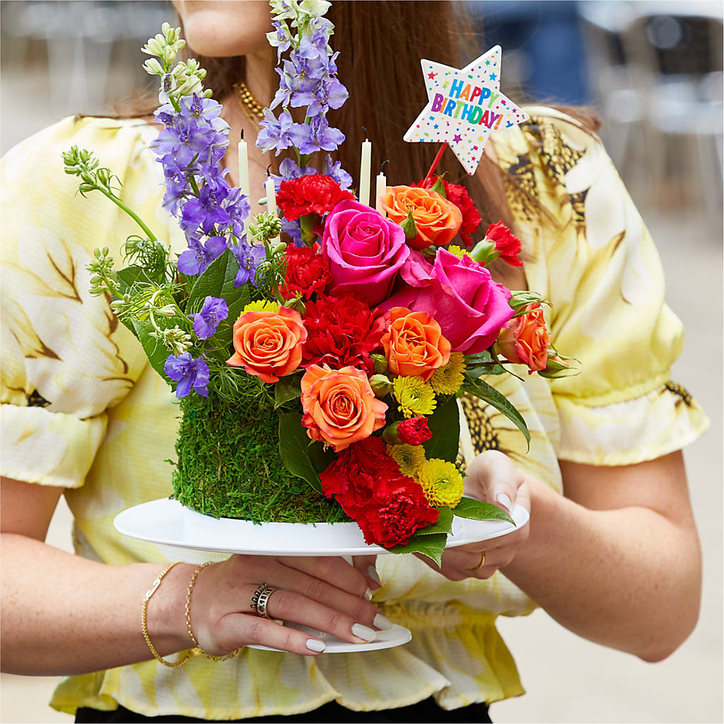 Best Year Yet Floral Cake – The Flower Basket, Hickory NC