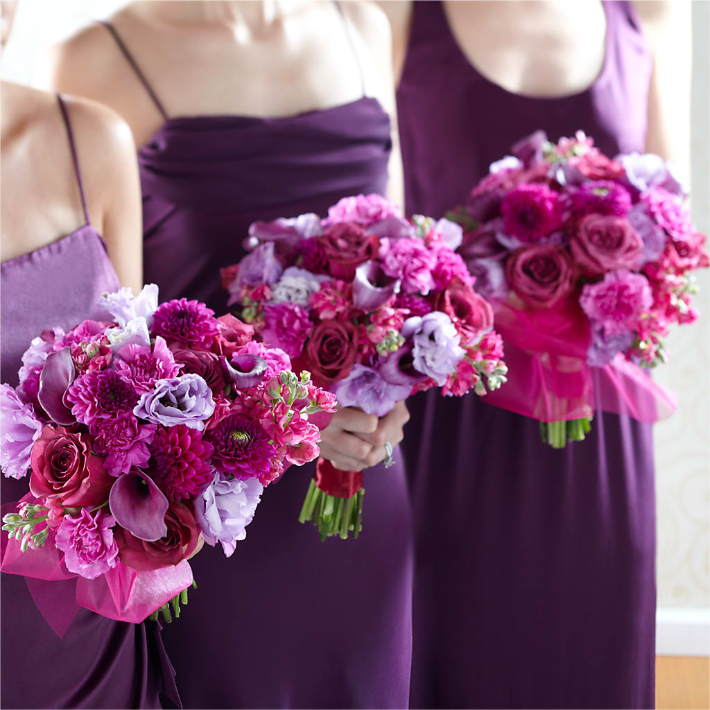 Bridesmaid's Garden Bouquet – The Flower Basket, Hickory NC