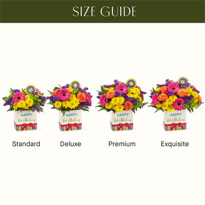 Birthday Brights Bouquet –  The Flower Basket, Hickory NC