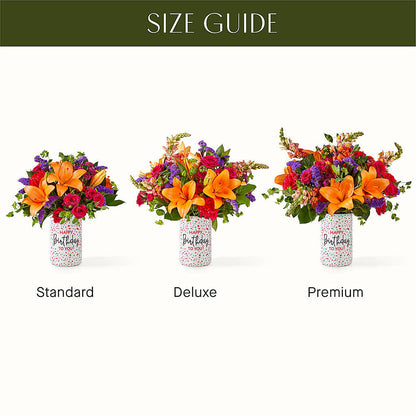 Birthday Palooza Bouquet –  The Flower Basket, Hickory NC