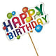 Happy Birthday Pick –  The Flower Basket, Hickory NC