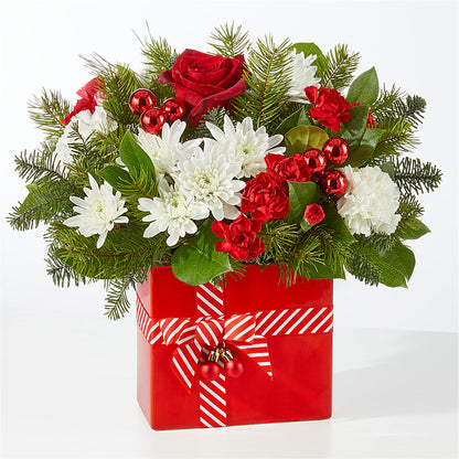 Presents Under the Tree Bouquet –  The Flower Basket, Hickory NC