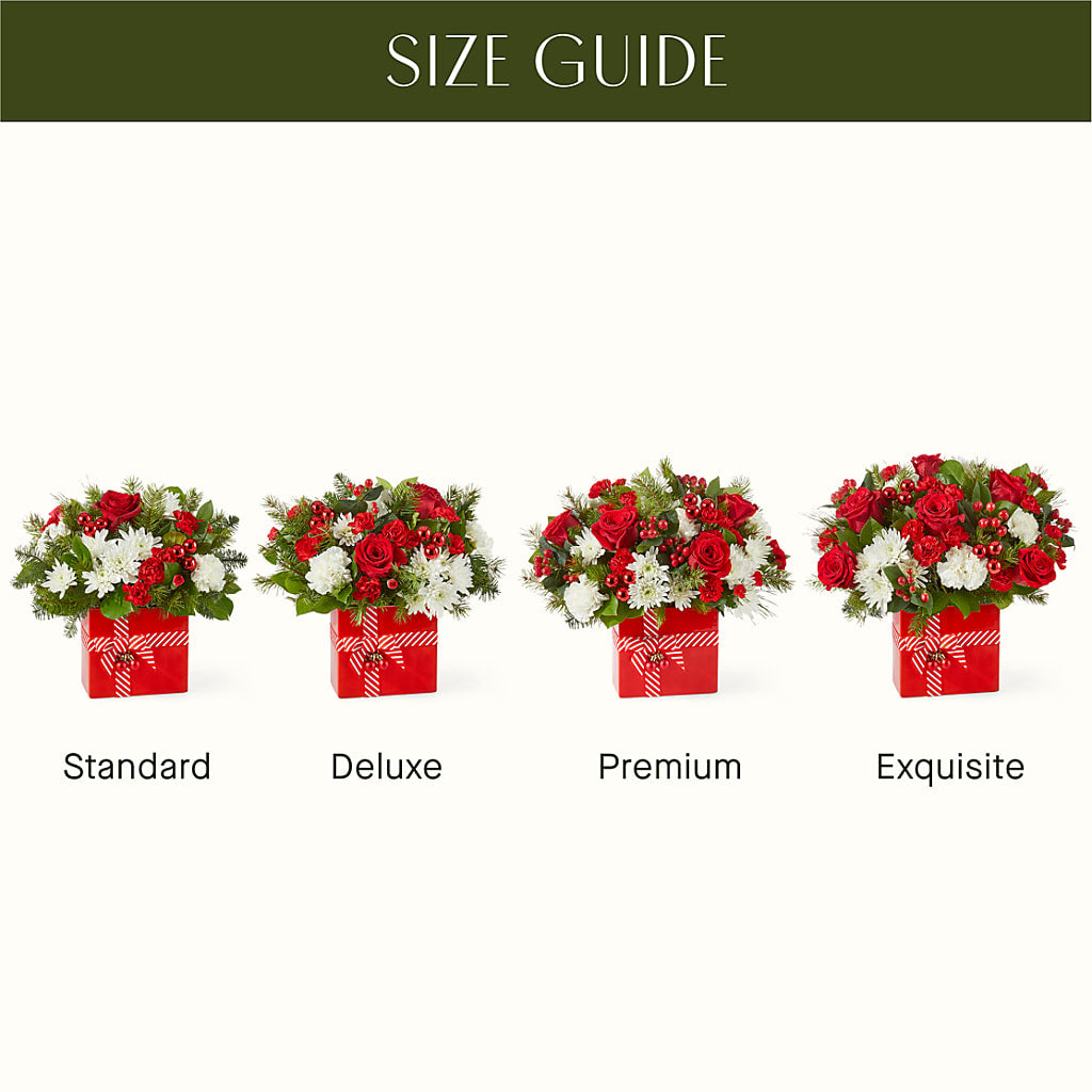 Presents Under the Tree Bouquet –  The Flower Basket, Hickory NC
