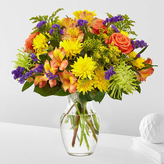 Marmalade Skies Bouquet –  The Flower Basket, Hickory NC