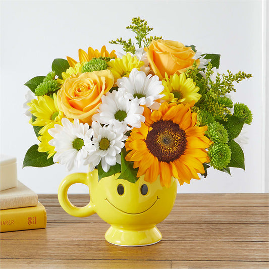 Be Happy Bouquet –  The Flower Basket, Hickory NC