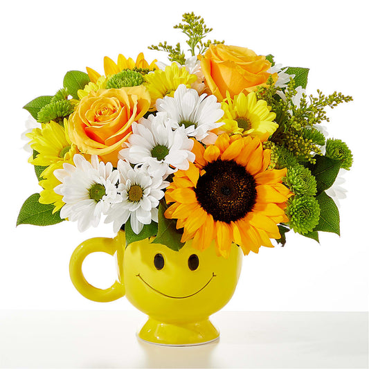 Be Happy Bouquet –  The Flower Basket, Hickory NC