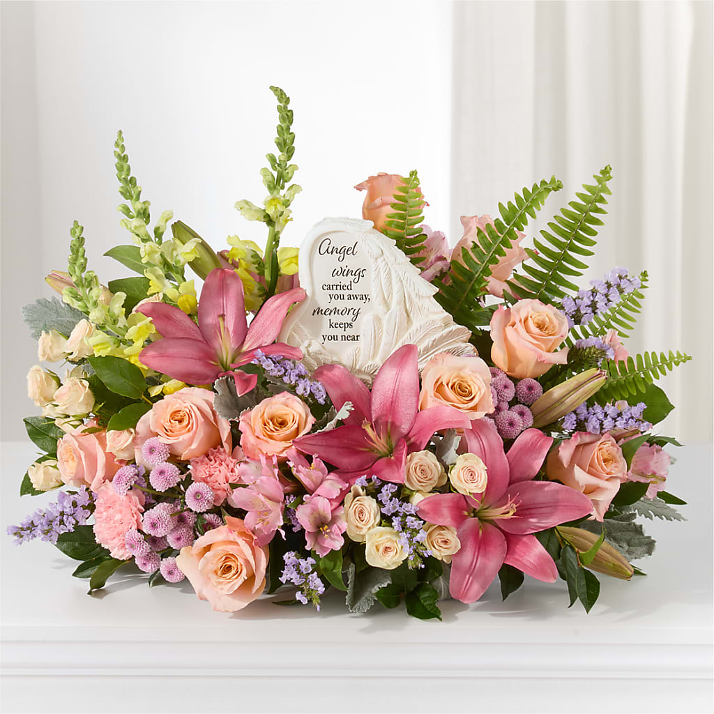 Gentle Light Arrangement –  The Flower Basket, Hickory NC