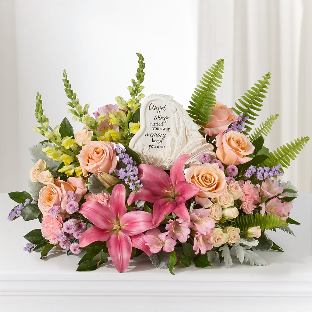 Gentle Light Arrangement –  The Flower Basket, Hickory NC