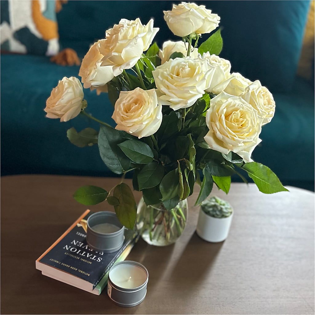 Long Stem Yellow Rose Bouquet –  The Flower Basket, Hickory NC
