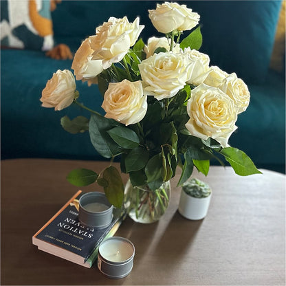 Long Stem Yellow Rose Bouquet –  The Flower Basket, Hickory NC