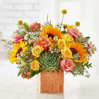 Sunflower Season Bouquet –  The Flower Basket, Hickory NC