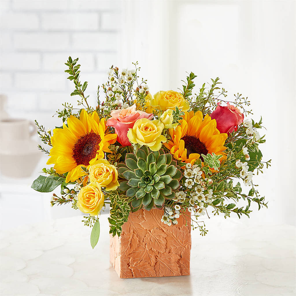 Sunflower Season Bouquet –  The Flower Basket, Hickory NC