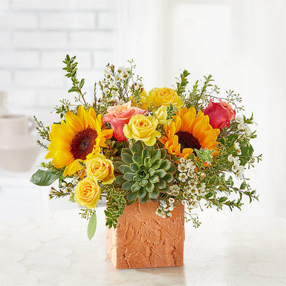 Sunflower Season Bouquet –  The Flower Basket, Hickory NC